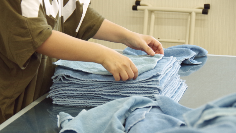 B型事業の作業写真