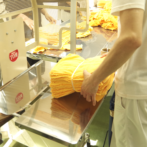 A型事業施設内就労の作業写真